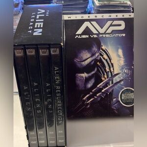 Alien Legacy and AVP DVD Collection of 5 movies.